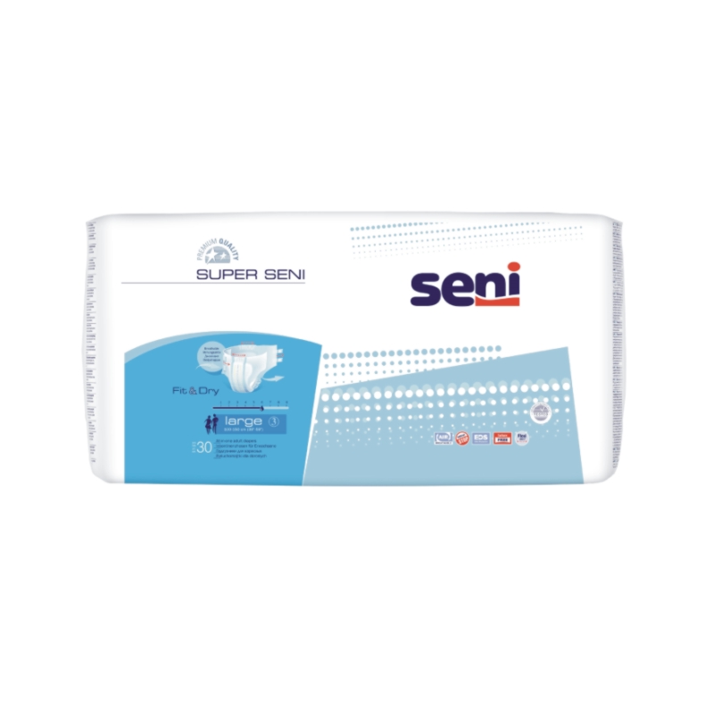 Super Seni Windelhosen Gr. L (30 Stück)