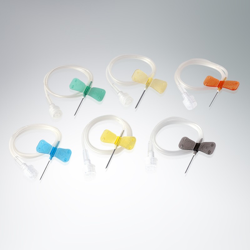 Chiraflex Perfusionsbestecke 27 G grau (100 Stück)