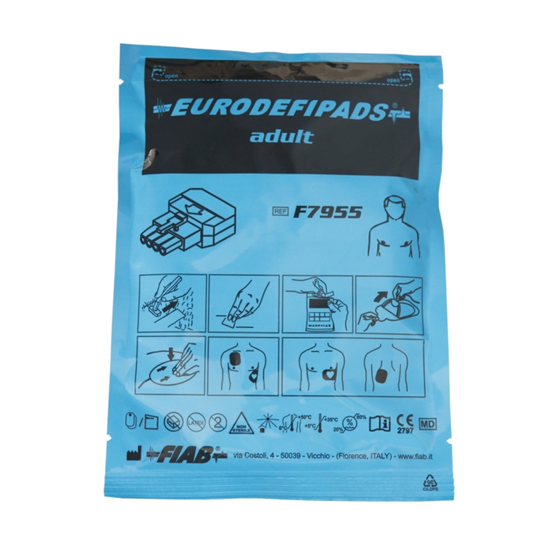 Einweg-Multifunktionselektroden für Welch Allyn AED-10, REF F7955, 1 Paar