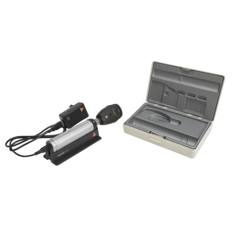 Heine Beta 200 S Ophthalmoskop mit USB-Ladekabel, LED-Technologie