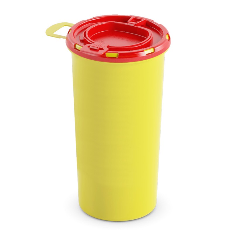 Kanülenabwurfbehälter Dispo 0,5 l Typ S