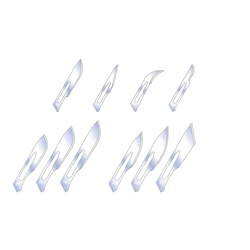 Paragon Skalpellklingen Fig. 11 Edelstahl (100 Stück)