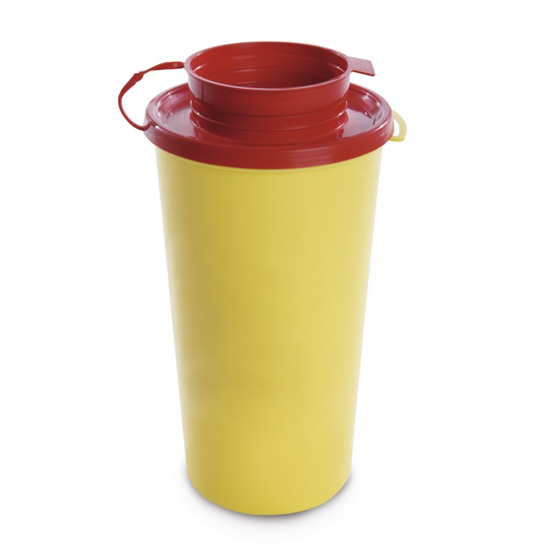 Kanülenabwurfbehälter PBS 0,8 l