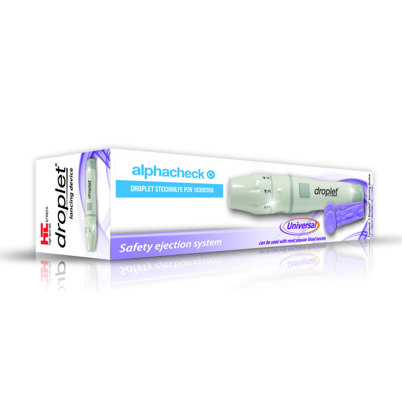 Stechhilfe alphacheck (Droplet)
