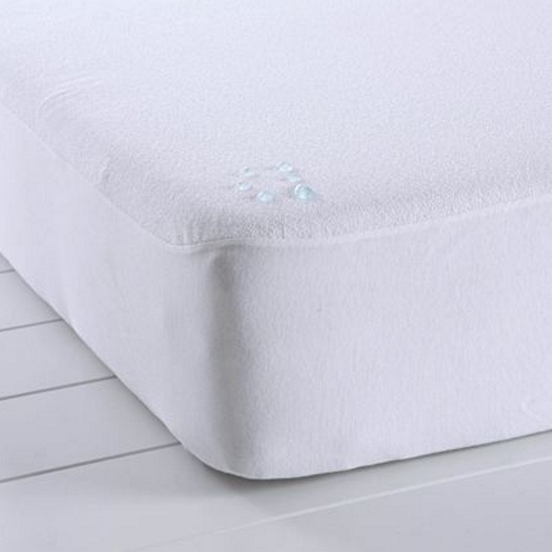 Spannbett-Tuch Frotte-Stretch "plastifiziert" 100 cm x 200 cm