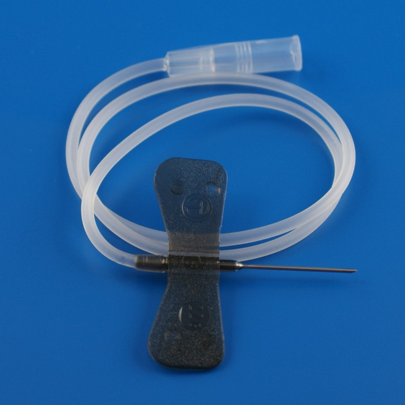 Surflo Perfusionsbestecke 22 G x 3/4, schwarz (50 Stück)