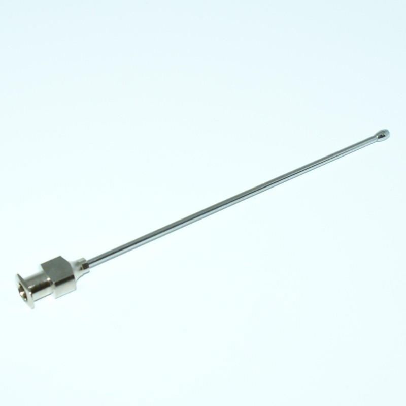 Knopfkanülen Olive A Luer-Lock gerade, Gr. 2, 1,50x80 mm (6 Stück)
